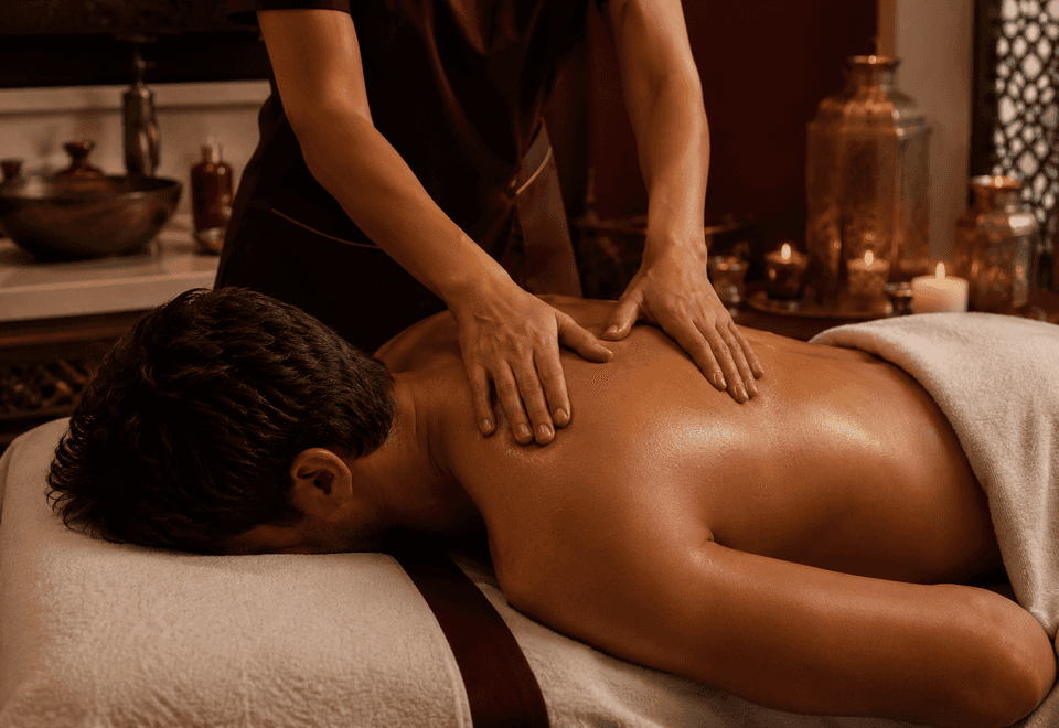 Soothing massage cabin
